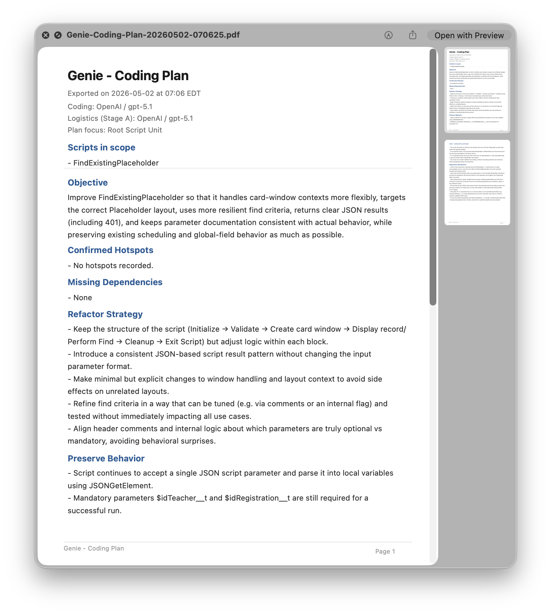 Exported Coding Plan PDF